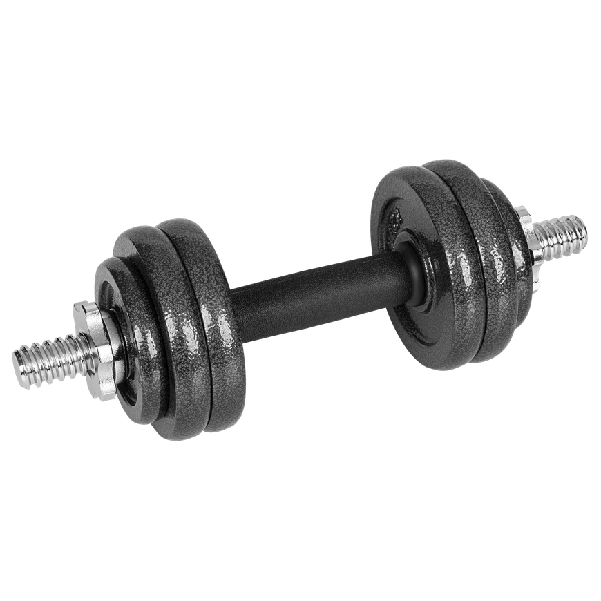 Reguleeritava kaaluga malmist hantlid kotis koos kangiga, komplekt 15 kg REBEL ACTIVE – 3