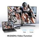 Akasa AK-CBUB70-12BK USB kabelis 1,2 m USB C Melns