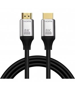 RoGer UHD8K3BK UHD 8K@60Hz HDMI 2.1 -kaapeli / 48Gbps / HDR / 3m