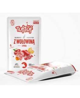 TUF TUF Naudanliha kurpitsalla - märkä koiranruoka - 500g