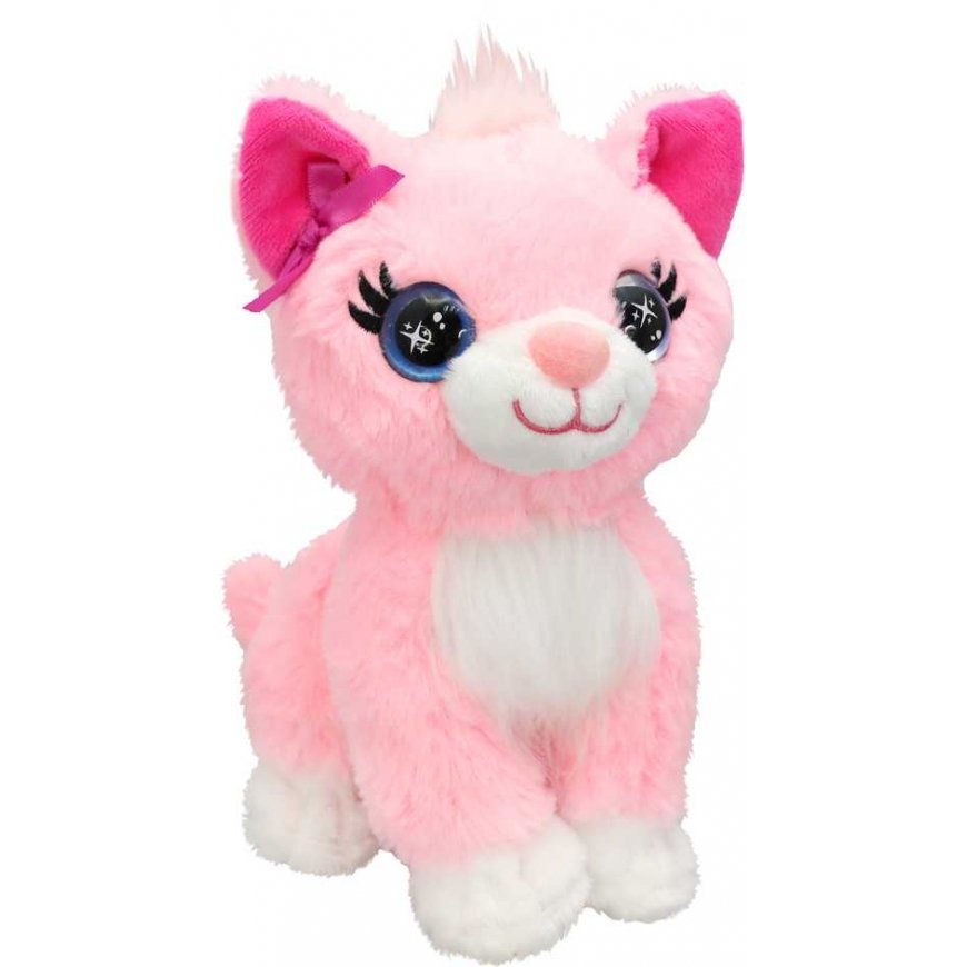 CUTEKINS pehmolelu Vaaleanpunainen kissa kantokassilla, 35059 – 3