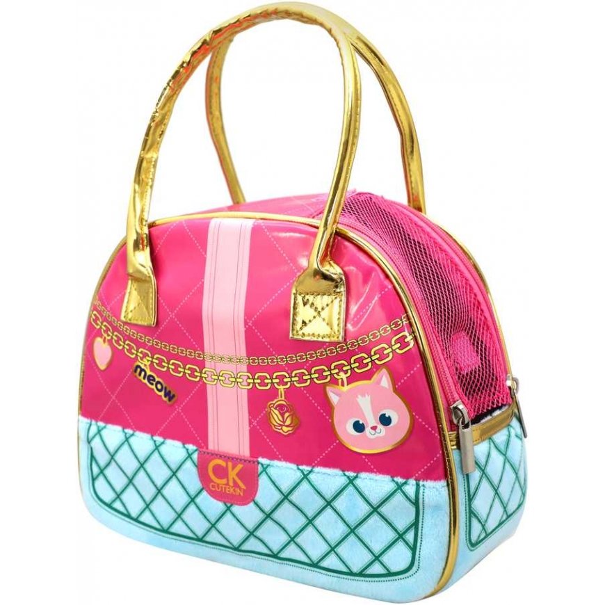 CUTEKINS plush toy Pink kitten with carrying bag, 35059 – 4