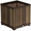 Walnut colored garden planter 261031 KETER Walnut colored garden planter 261031 KETER