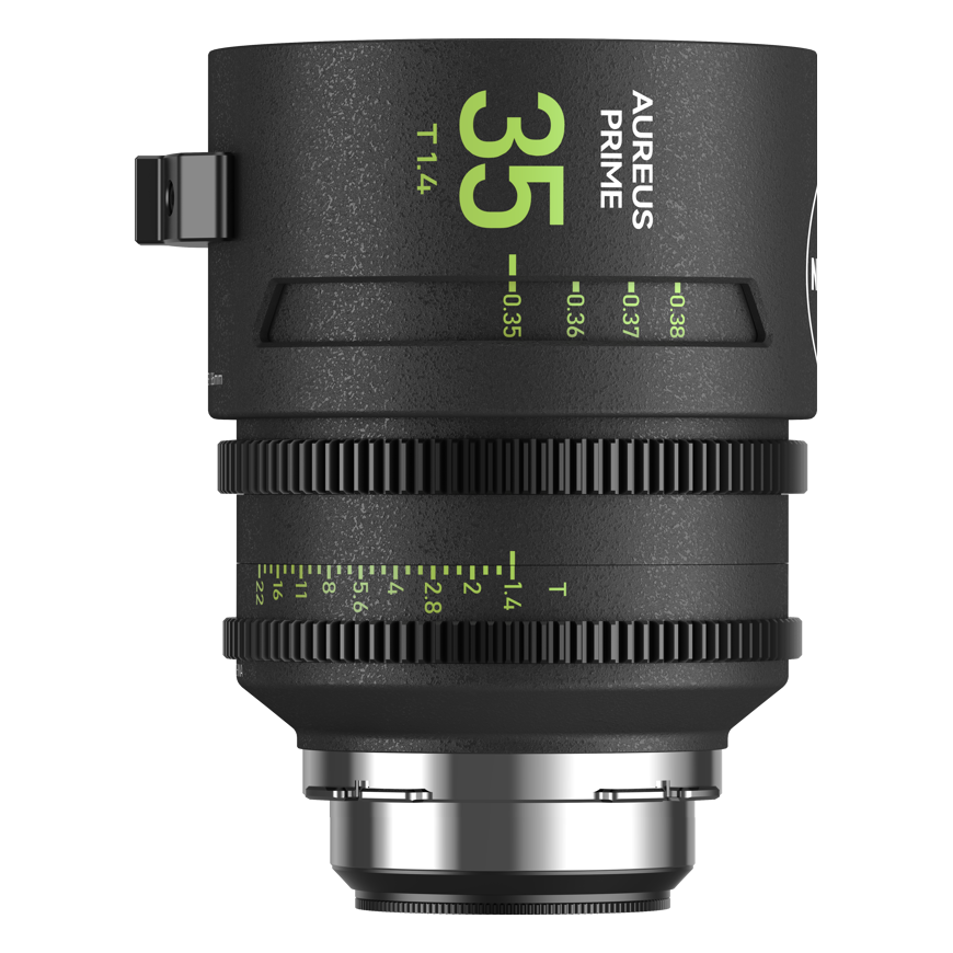 Objektiiv NiSi Cine Lens Aureus Prime 35mm T1.4 PL-mägi