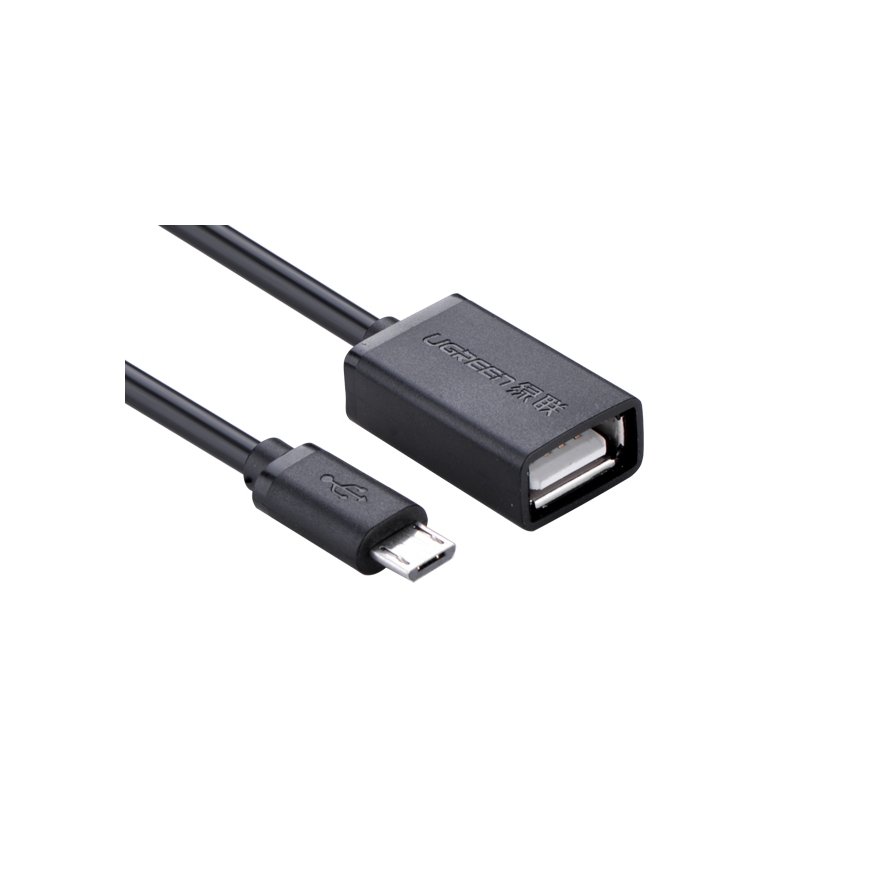 Ugreen 10396 USB кабель USB 2.0 0,12 m USB A Micro-USB B Черный – 2