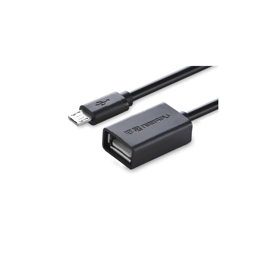 Ugreen 10396 USB-kaapeli USB 2.0 0,12 m USB A Micro-USB B musta – 3