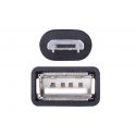 Ugreen 10396 USB-kaapeli USB 2.0 0,12 m USB A Micro-USB B musta Ugreen 10396 USB-kaapeli USB 2.0 0,12 m USB A Micro-USB B musta