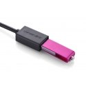 Ugreen 10396 USB kabelis USB 2.0 0,12 m USB A Micro-USB B Melns