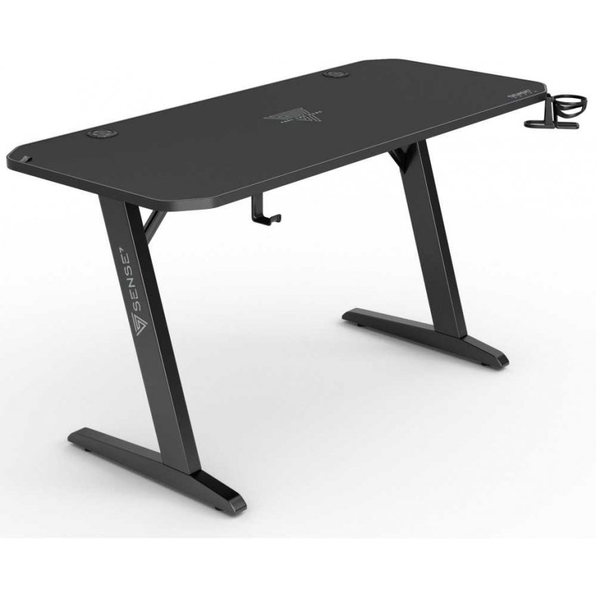 SENSE7 Gaming Nomad Classic Black 140x60 cm