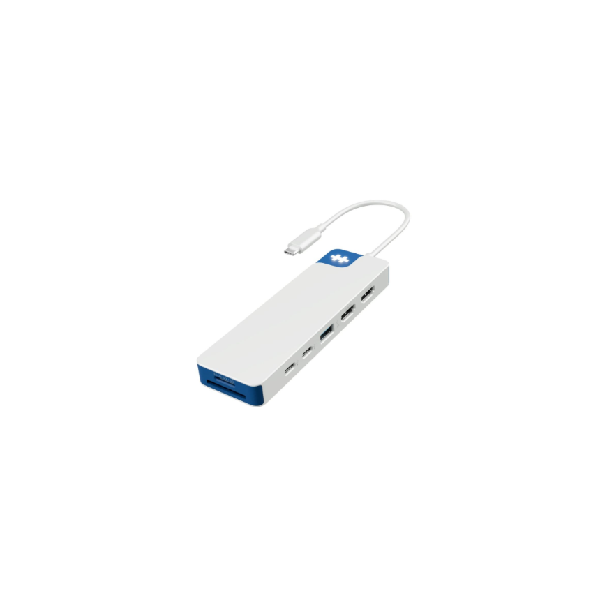Targus Hyper HyperDrive Flex 9 portu divu 4K HDMI USB-C centrmezgls, Zila | Hyper