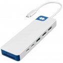 Targus Hyper HyperDrive Flex 9 prievadų dvigubas 4K HDMI USB-C hub'as, Mėlyna | Hyper Targus Hyper HyperDrive Flex 9 prievadų dvigubas 4K HDMI USB-C hub'as, Mėlyna | Hyper