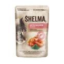 SHELMA lohella kastikkeessa - märkä kissanruoka - 85g SHELMA lohella kastikkeessa - märkä kissanruoka - 85g