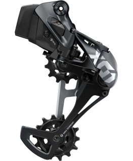 SRAM X01 Eagle AXS aizmugurējais pārslēdzējs | 12 pārnesumi | Melns - Pelēks