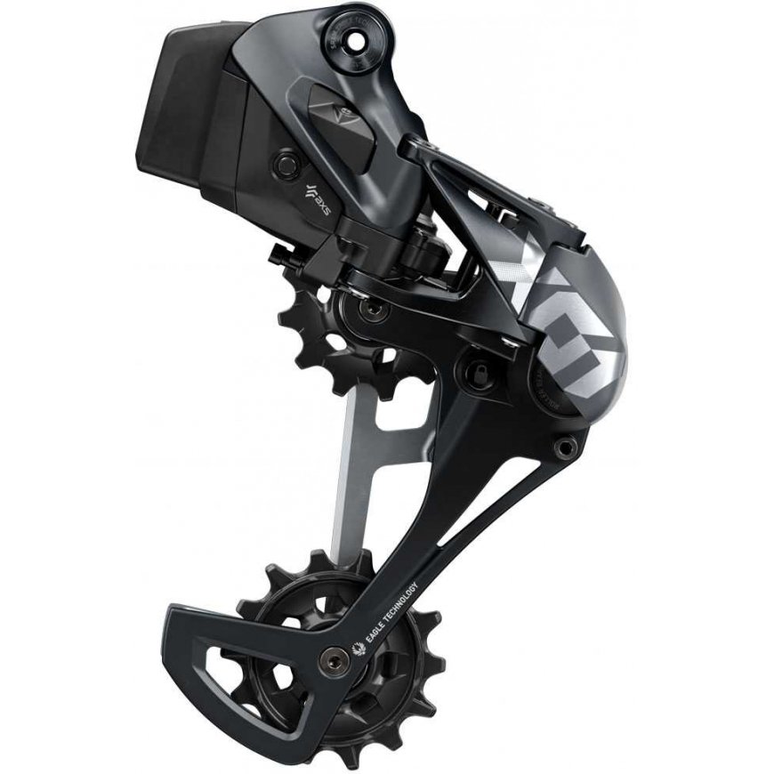 SRAM X01 Eagle AXS galinis pavarų perjungėjas | 12 pavarų | Juodas - Pilkas – 2