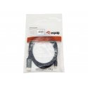 Equip 133417 videokaabliadapter 3 m USB tüüp-C HDMI tüüp A (Standard) Hall, Must Equip 133417 videokaabliadapter 3 m USB tüüp-C HDMI tüüp A (Standard) Hall, Must