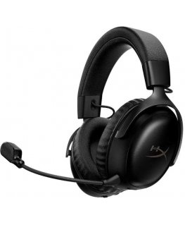 Hewlett Packard (HP) „HyperX Cloud III S“ bezvadu melnas spēļu austiņas