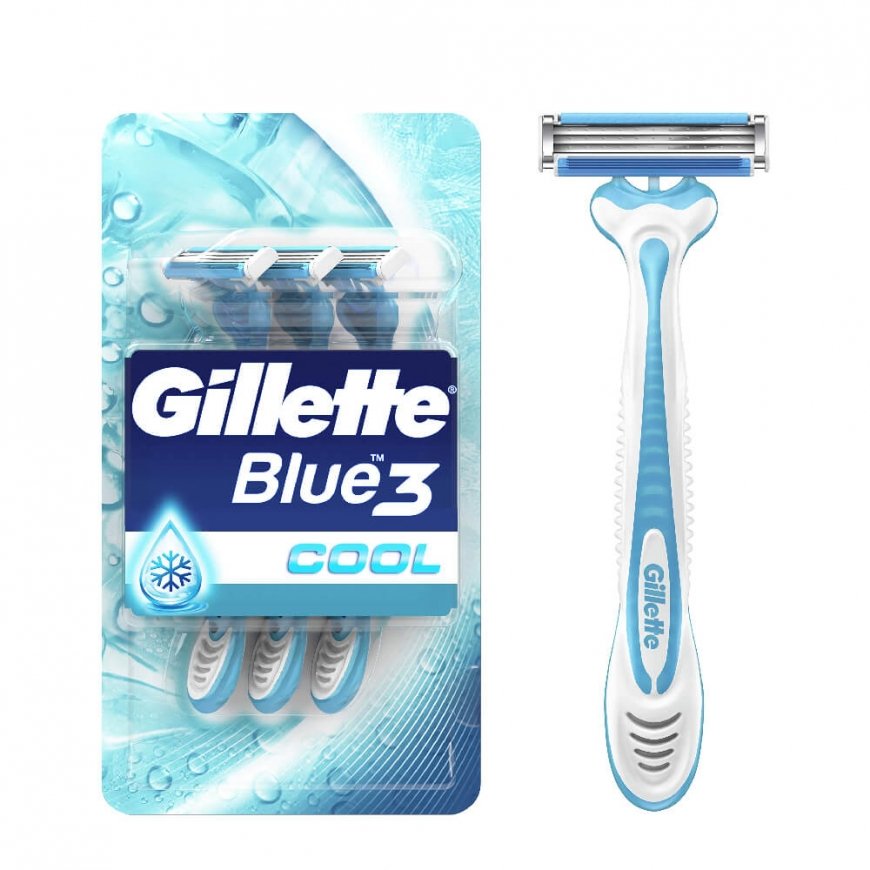 Blue3 Cool - Disposable men's razors