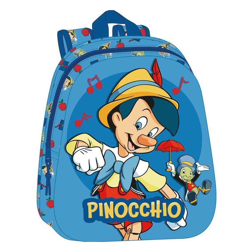 Safta Disney Pinocchio 3D seljakott 33cm