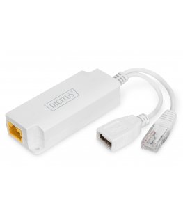 Digitus DN-95208 сетевой разделитель Питание по Ethernet (PoE) Белый