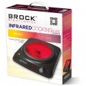 Brock Electronics HPI 3001 BK viryklė Juoda Stalviršis 1 zone(s)