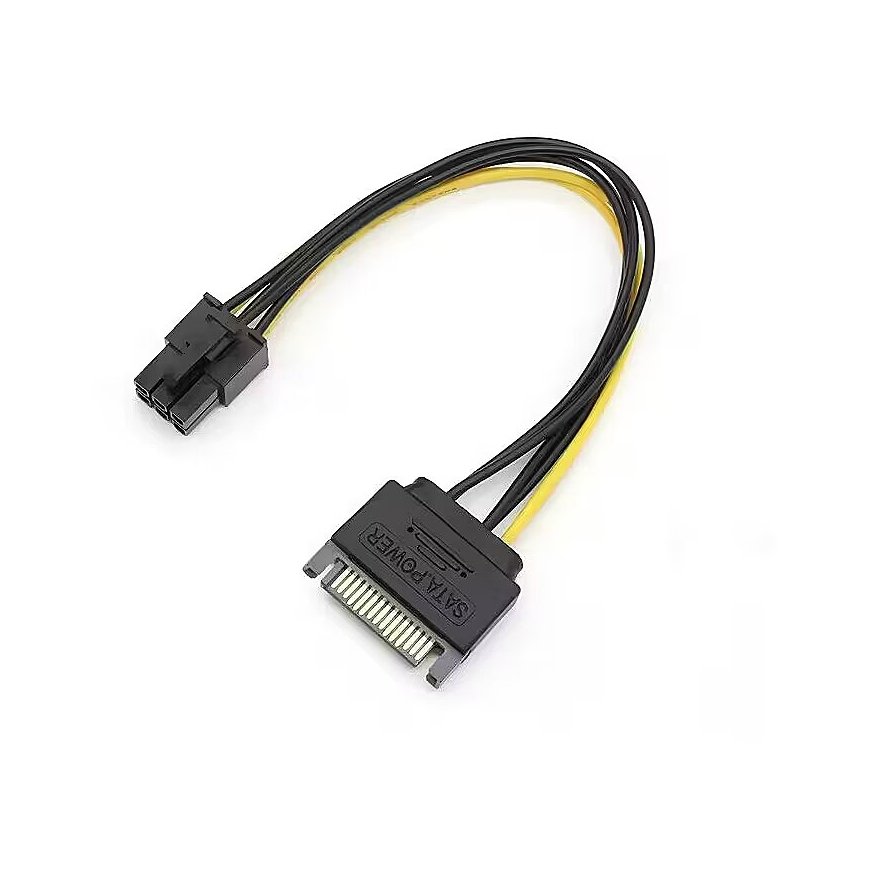 RoGer SAPCIE6P 15pin SATA jauda uz