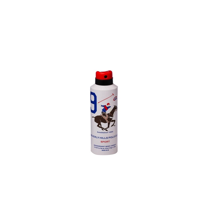 Beverly Hills Polo Club, 1982 - Sport 9, Antiperspirantas, Dezodorantas