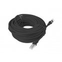 Lanberg PCU6-10CC-1500-BK networking cable Black 15 m Cat6 U/UTP (UTP)