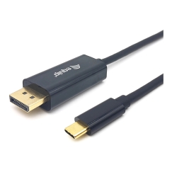 Equip 133427 видео кабель адаптер 2 m USB Type-C DisplayPort Серый