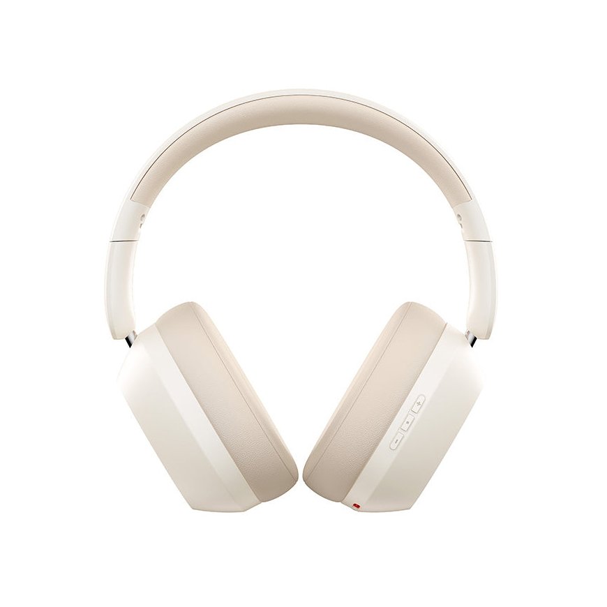 Baseus Bass 35 Max Headphones Wired & Wireless Head-band Music USB Type-C Bluetooth Beige – 2