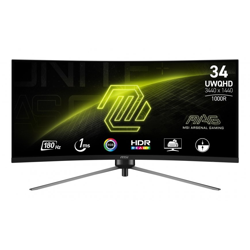 MSI MAG 345CQR monitori 86,4
