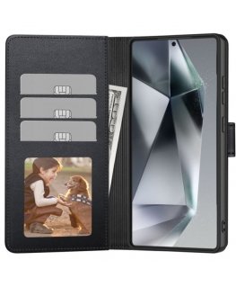 TECH-PROTECT PINIGINĖ XIAOMI REDMI NOTE 14 4G | LTE MATINĖ JUODA
