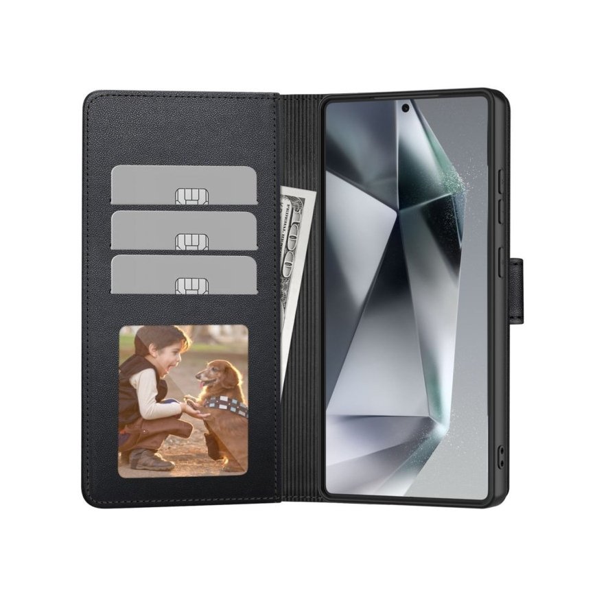 TECH-PROTECT WALLET XIAOMI REDMI NOTE 14 4G | LTE MATTE MUSTA