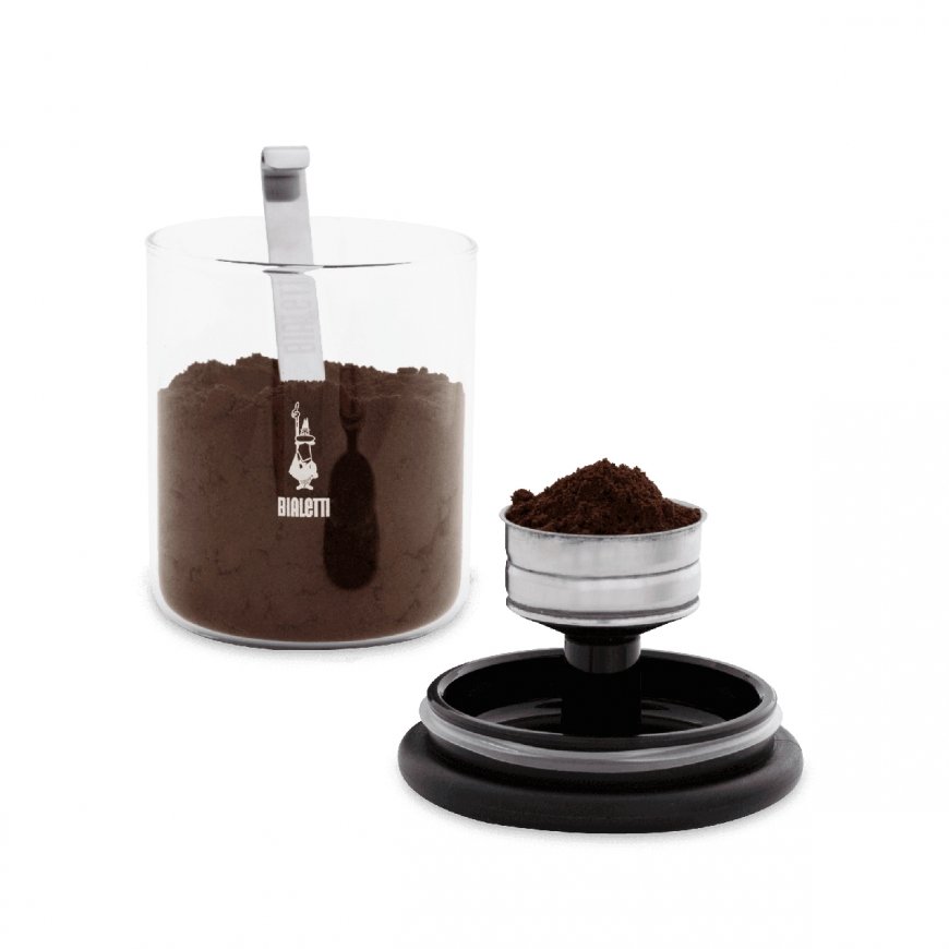 Bialetti DCDESIGN07 ąsotis Turas Stiklas Juoda, Permatomas – 2