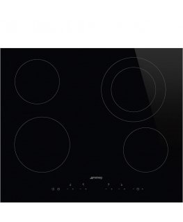 Smeg Universal SE364ETD hob Black Built-in 60 cm Ceramic 4 zone(s)