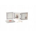 Tiny Love Double Frame Baby Footprint/Handprint Kit Baltas 3333166061 Tiny Love Double Frame Baby Footprint/Handprint Kit Baltas 3333166061