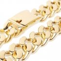 Massive gold-plated Pancer necklace