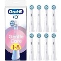 Oral-B iO Gentle Care replacement brushes 8 pcs, white Oral-B iO Gentle Care replacement brushes 8 pcs, white