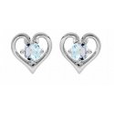 Brilio Silver Subtle silver earrings with topaz ME05096TZ Brilio Silver Subtle silver earrings with topaz ME05096TZ