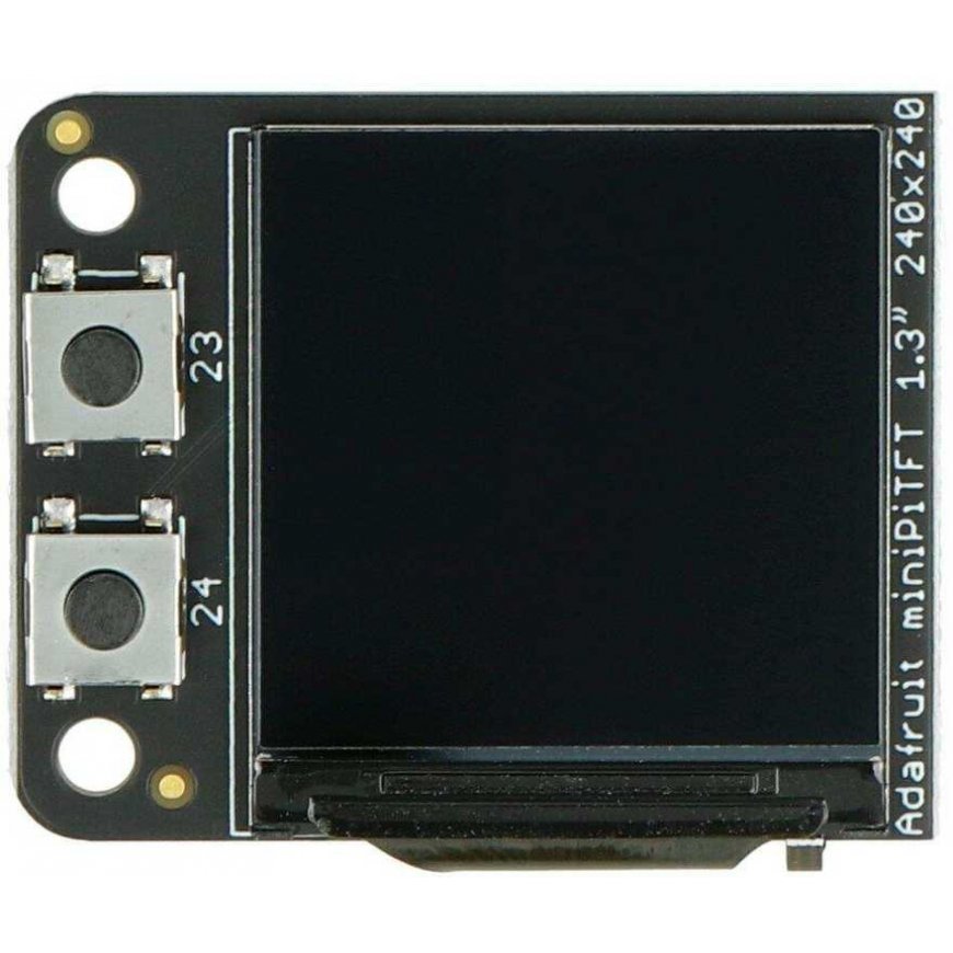 Mini PiTFT 1.3” 240x240 px display for Raspberry Pi, Adafruit 4484 – 2