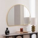 Frame Pusapvalis hallway mirror ALICE, metal frame, 90 x 65 cm