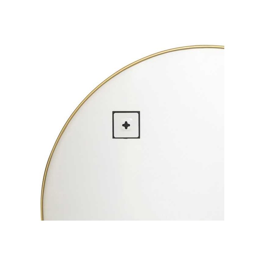 Frame Pusapvalis hallway mirror ALICE, metal frame, 90 x 65 cm – 4