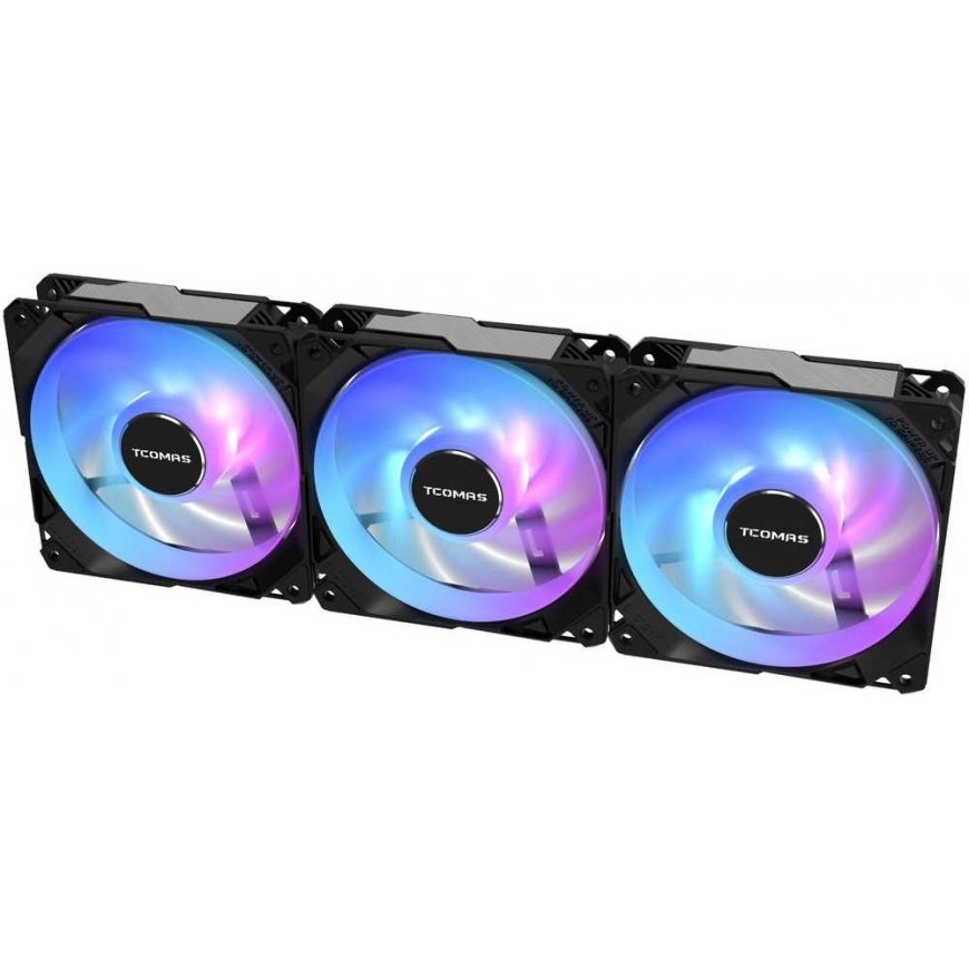 Tcom FA200 black fan, 3 pcs in a pack – 2