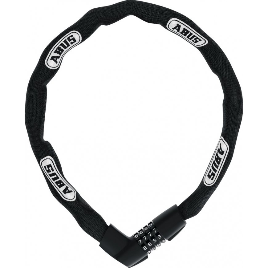 ABUS 48566 pyörän lukko musta, Valkoinen 850 mm Ketjulukko