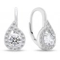 Brilio Silver Brilio Hõbedane Sädelev hõbedane kõrvarõngas selgete tsirkonitega EA756W Brilio Silver Brilio Hõbedane Sädelev hõbedane kõrvarõngas selgete tsirkonitega EA756W