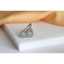 Brilio Silver Brilio Hõbedane Sädelev hõbedane kõrvarõngas selgete tsirkonitega EA756W Brilio Silver Brilio Hõbedane Sädelev hõbedane kõrvarõngas selgete tsirkonitega EA756W