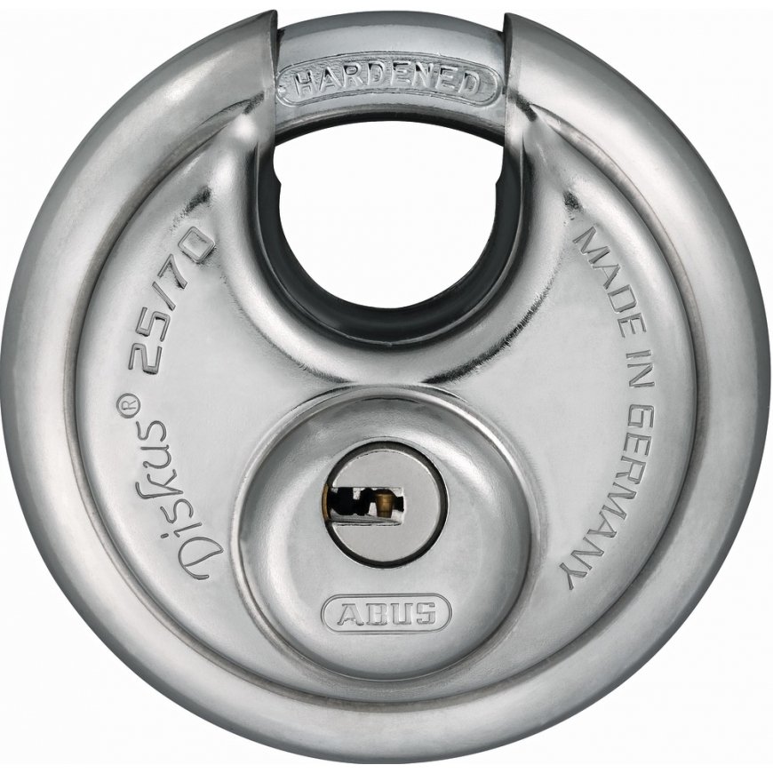 ABUS 25/70 kd. Kiekkolukko 1 kpl
