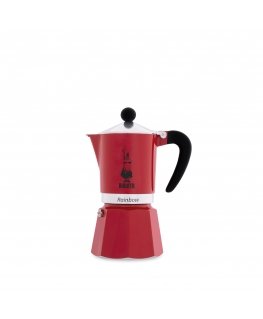 Bialetti Rainbow Moka pot Black, Red, Stainless steel
