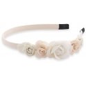 Simple hair headband with flowers Simple hair headband with flowers