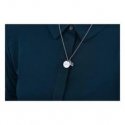 Troli Plieninis kaelakee Veevalaja tsirkooniaga (ketting, 2x ripats) Troli Plieninis kaelakee Veevalaja tsirkooniaga (ketting, 2x ripats)
