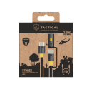 Taktinis Stinger kabelis USB-C USB-C 1,5m Juodas